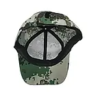 Чоловіча кепка з липучкою бейсболка / Кепка з козирком Камуфляж піксель, фото 5