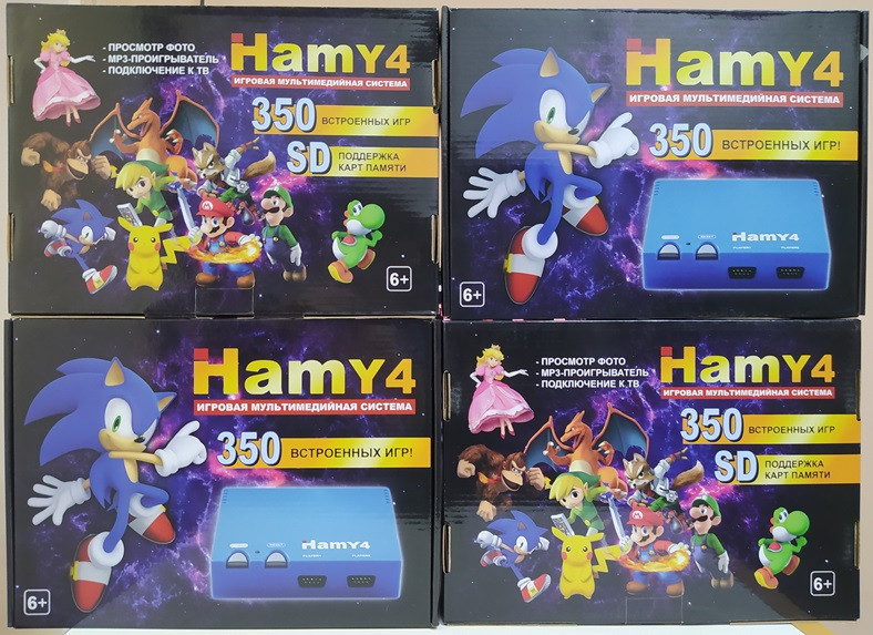 Ігрова ретро Приставка Dendy Sega HAMY4 HDMI Денді Сега Танчики Мортал Комбат Супер Маріо Sonic BattleToads