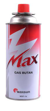 Газ MAXsun 420ml/220gr червоний зима/літо