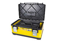 Ящик для інструменту MASTERTOOL 21" (556х366х266 мм) металевий корпус металеві замки 79-2921, фото 2