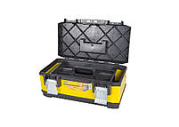 Ящик для інструменту MASTERTOOL 19.5" (498х289х222 мм) металевий корпус металеві замки 79-2920, фото 2