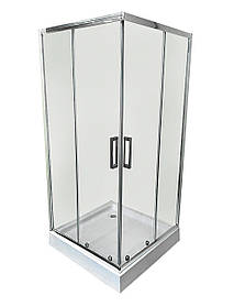 Душова кабіна Veronis KNS-80 80х80х195 прозоре скло