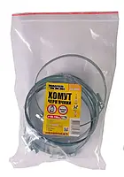 Хомут черв'ячний оцинкований MASTERTOOL German type 9.0 мм Ø90-110 мм 10 шт 20-1988, фото 3