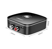 Bluetooth адаптер Ugreen аудіо ресівер bluetooth 5.0 Чорний 40759, фото 4