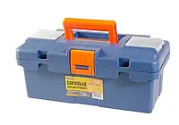 Ящик для инструмента MasterTool 79-2614, 14" (345*170*150 мм), пластиковые замки