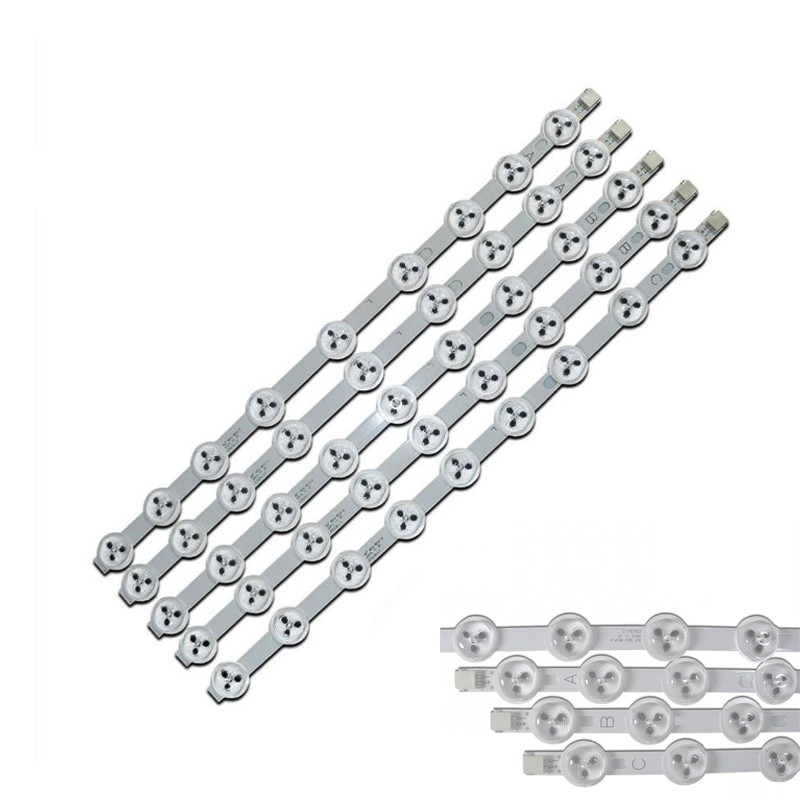 5x LED планка лампа підсвітки РК телевізора 39 40 355мм LG NDV REV1.0, фото 1