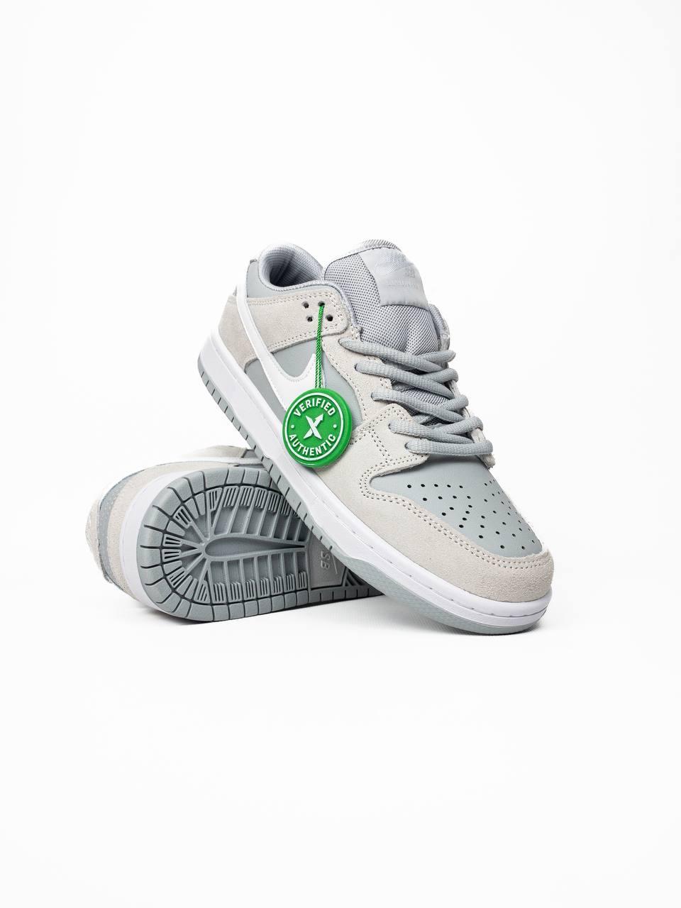 Женские Повседневные Кроссовки N!ke SB Dunk Low Wolf Grey, Женские Кеды ...