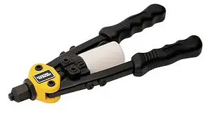 Пістолет для заклепок MASTERTOOL ПРОФІ дворучний CrMo 300 мм Ø3.2/4.0/4.8 мм 21-0710