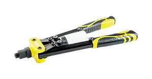 Пістолет для заклепок MASTERTOOL ПРОФІ дворучний CrMo 320 мм Ø3.2/4.0/4.8 мм 21-0711