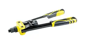 Пістолет для заклепок MASTERTOOL ПРОФІ дворучний CrMo 320 мм Ø3.2/4.0/4.8 мм 21-0711