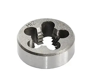 Плашка для нарізування різьби MASTERTOOL М12х1.75 мм 15-0126