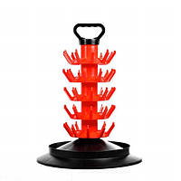 Сушарка для пляшок - стійка (штатив) для сушіння пляшок - на 50 шт- Італія