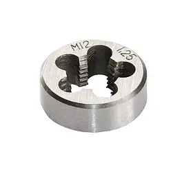 Плашка для нарізування різьби MASTERTOOL М12х1.25 мм 15-0124