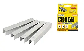 Скоби розжарені MASTERTOOL 12 мм 1000 шт 41-0312