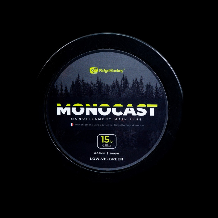 Волосінь коропова Ridge Monkey MonoCast Mono 15Lb/0,33 mm