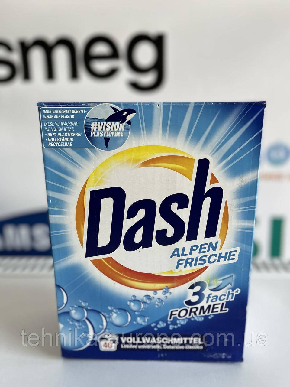 Пральний порошок Dash "Alpen Frische" 2,6кг, 40 прання