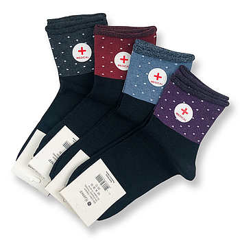 Жіночі медичні шкарпетки без гумки демісезонні