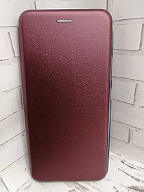 Чехол книжка  для Tecno Pop 4 Lte wine red