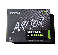 Видеокарта MSI NVIDIA GeForce GTX 1080Ti ARMOR 11GB б/у