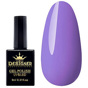 Кольоровий гель лак Blue Lilac Дизайнер для покриття нігтів, 9 мл. "Світло-бузковий" F173