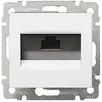 Розетка Legrand Valena Classic 1хRJ45 White компьютерная кат.6 STP