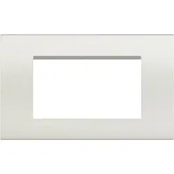 Рамка для вимикачів BTicino LivingLight LNA4804BI White 4 модуля