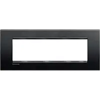 Рамка для выключателей BTicino LivingLight LNA4807AR Anthracite 7 модулей