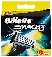 Картири Gillette Mach 3 (8 шт).