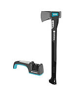 Сокира колун Gardena 1600S з алмазною точилкою Gardena Diamond ErgoTec для сокир та ножів