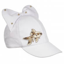 Дитяча кепка для дівчинки Gi Amo Польща UWG07 Білий Хіт!
