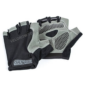 Рукавички без пальців «Сітка» (XL), чорні