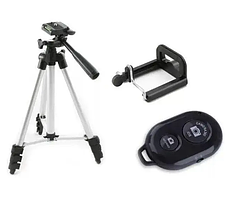Штатив тринога TRIPODA 3120A Крепление под телефон