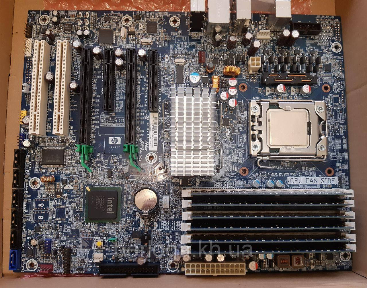 Комплект (материнська плата HP Z400 + процесор W3520 + 6x пам'ять 2GB DDD3 )