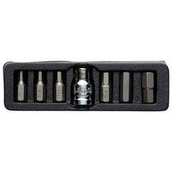 Набір біт HEX 1/2" 7 шт S2 (пласт кейс) ULTRA (4013202)