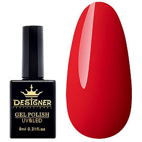 Яскравий гель лак Summer Vibes 9мол. - Дизайнер для покриття нігтів "Стигла черешня" I258