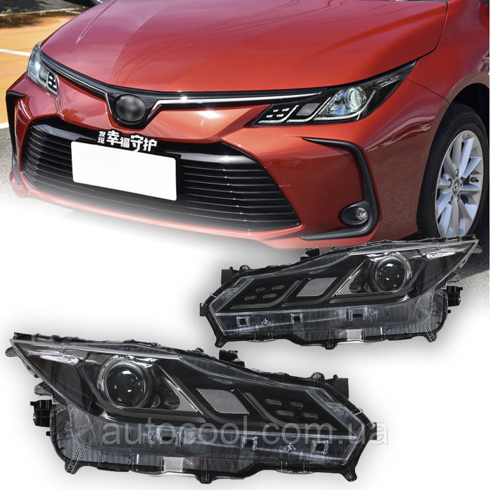 Тюнінг LED фари Toyota Corolla 2019+ г.в. Тойота Корола