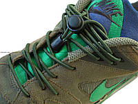 Шнурки без завязывания эластичные с наконечниками для военной/ тактической, спортивной обуви