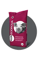 Комбикорм для свиней поросят AVA ZDOROVA Престарт 25 кг гранулированный