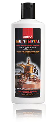 Купить Sano Multi Metal средство для чистки металла 300 мл, цена 226.92 ...