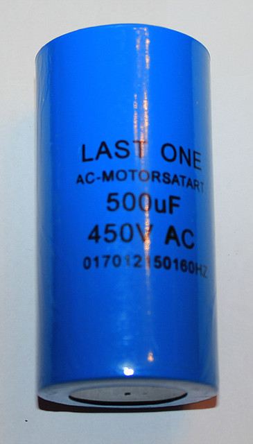 Конденсатор пусковий Last One 500mF 330 V, фото 1