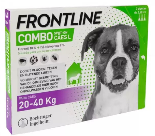 Frontline Combo (Фронтлайн Комбо) капли для собак 20-40 кг 1пипетка