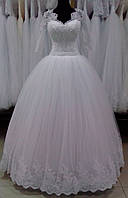 Свадебное платье "МБ 16-03" (белое)