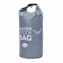 Гермомішок SP-Sport Waterproof Bag TY-6878-20 20л водонепроникний с плечовим ременем PVC  Серый