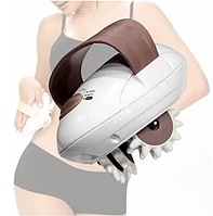 Антицеллюлитный роликовый массажер для тела Shuqin Body Slimmer SQ-100, ручной 3D массажер-ёжик антистресс