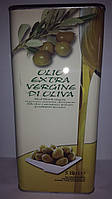 Олія Оливкова екстраверджин 5 л. ж/б