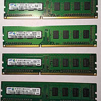 Оперативная Память DDR3 на 2GB PC 10600 1333 Mhz SAMSUNG Б/У память ОЗУ ( Модуль ddr 3 2 Gb)