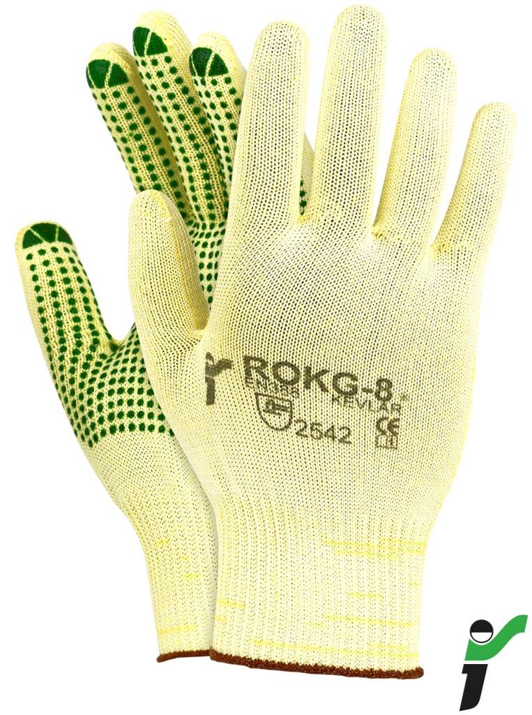 Рукавички захисні трикотажні RJ-KEVLAFIBV YZ, фото 1