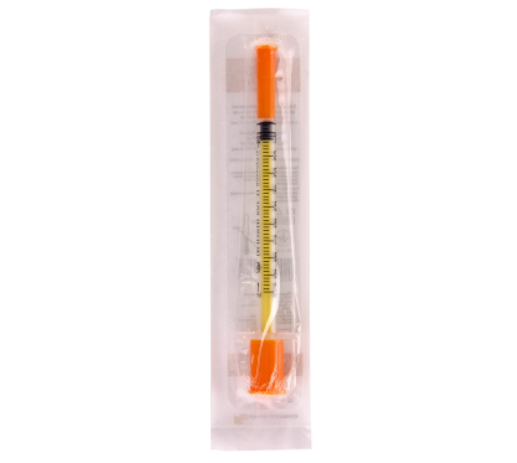 Купити Шприц 1мл U-100 Alexpharm голка 30G 0,3х13мм інтегрована 1шт ...