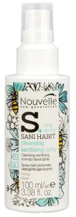 Санітайзер для рук Nouvelle Sani Habit Easy Cleancing Spray 100 мл, фото 1