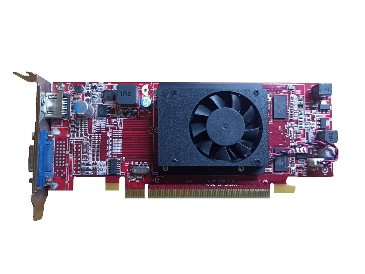 НИЗКОПРОФИЛЬНАЯ ВИДЕОКАРТА Pci-E Amd RADEON HD 7470 на 1 GB 64 bit c HDMI ВИДЕОВЫХОДОМ и ГАРАНТИЕЙ